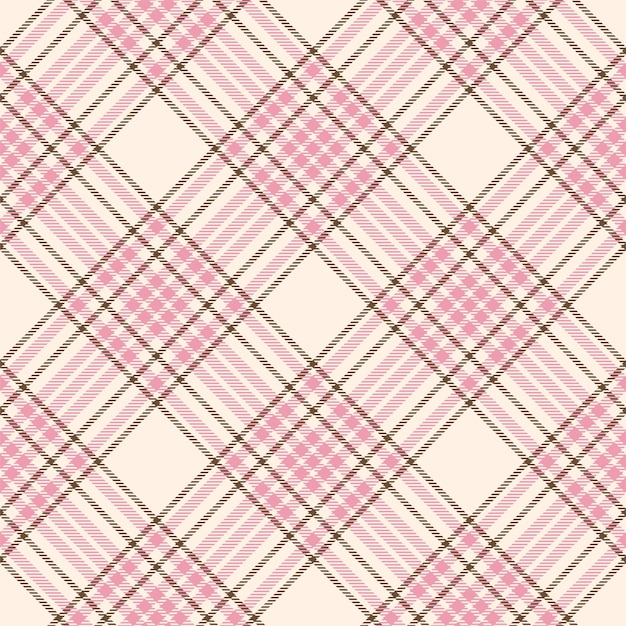 Tartan-Schottland nahtloses Plaid-Muster Vektor Retro-Hintergrundgewebe Vintage-Checkfarbe quadratische geometrische Textur für Textildruck Verpackungspapier Geschenkkarten Wandpapier flaches Design