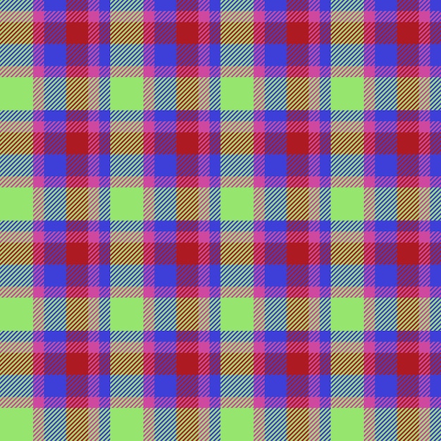 Tartan-stoff-vektor hintergrundmuster textil plaid-textur-check nahtlos