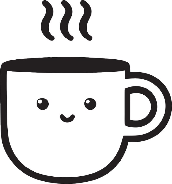 Tasse Chai und Cappuccino-Ikone