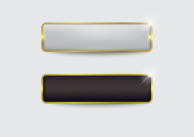 Tastenset Web glänzend schwarz Gold3