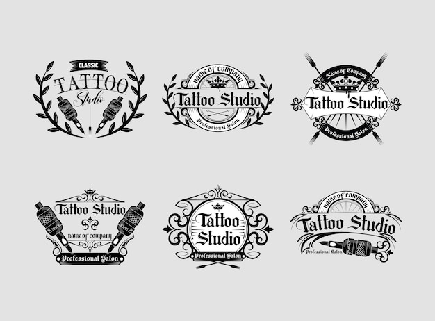 Tattoo studio vorlagen