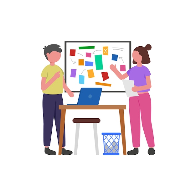 Team-Brainstorming-Sitzung