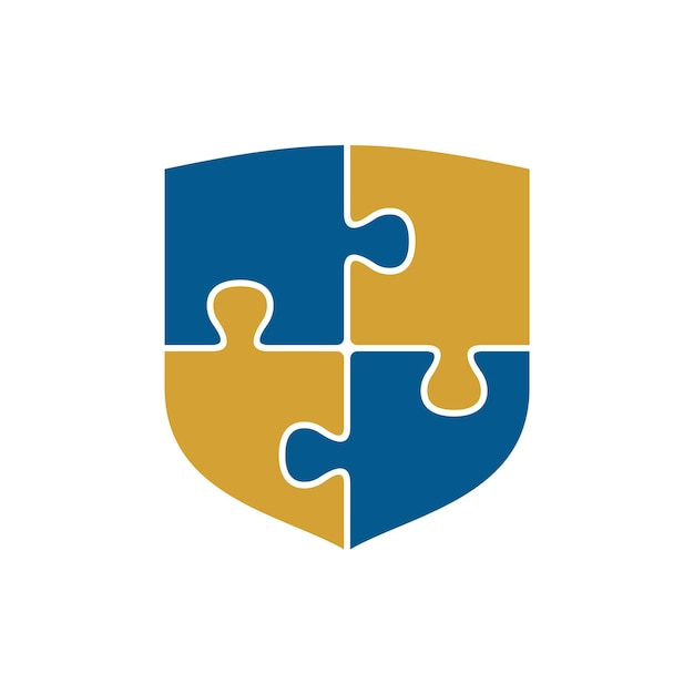 Teamarbeit Konzept Zusammenarbeit Partnerschaft Logo Vorlage Illustration Design Vektor EPS 10