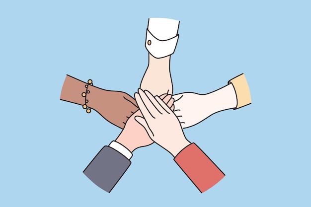 Teamwork Diversity Vereinbarung Partnerschaftskonzept