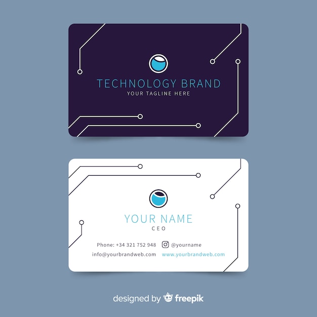 Tech-Visitenkarte