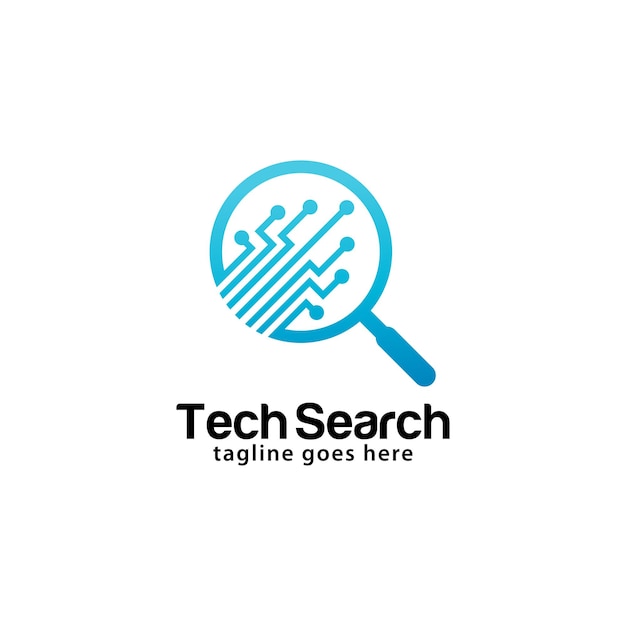 Technische Suche nach Logo-Design-Vorlage
