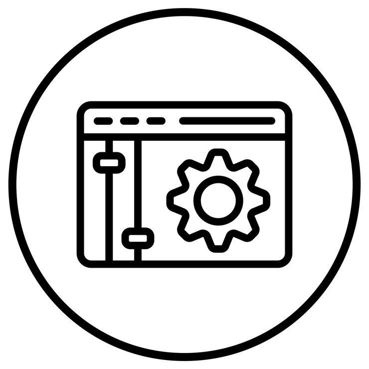Vektor technische unterstützung vektor icon design illustration