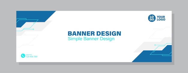 Technologie-banner-design-vorlage