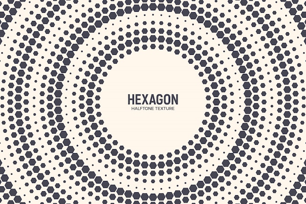 Technologie-hexagon-abstrakter hintergrund