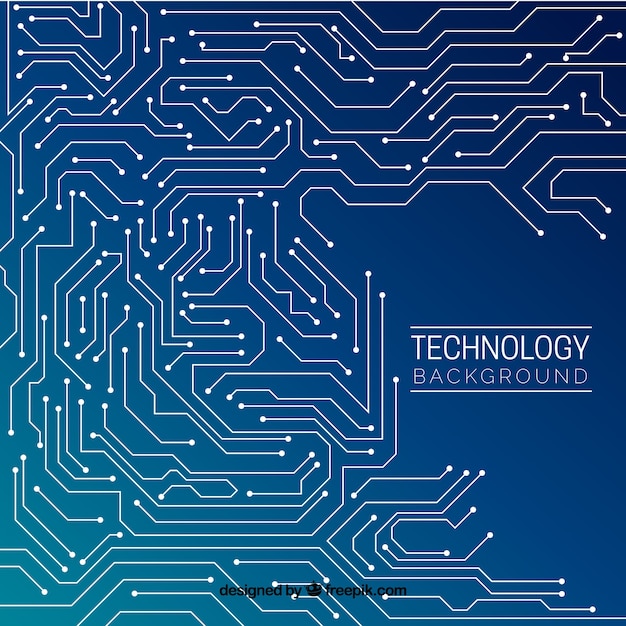 Technologie-hintergrunddesign