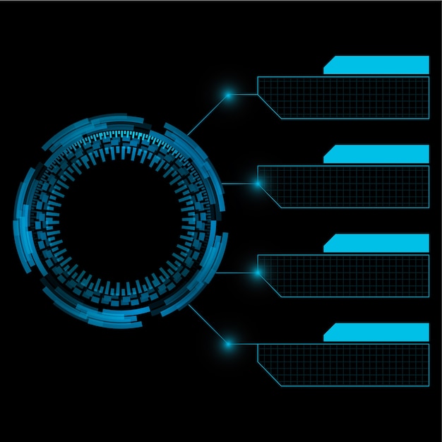 Technologie-infografik