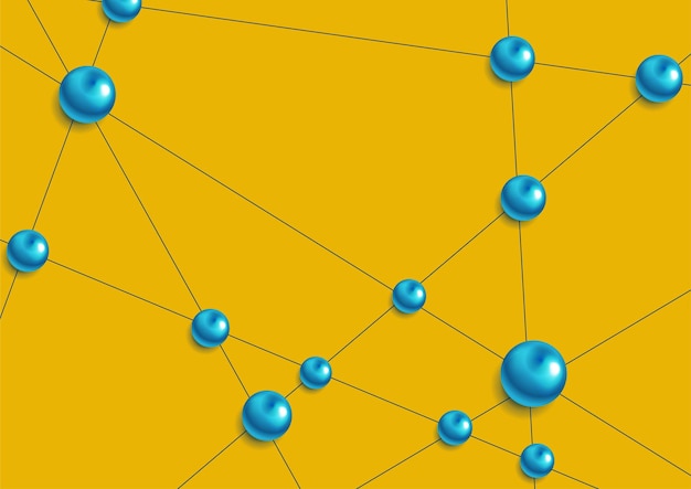 Technologie-Netzwerk-Kommunikation abstrakte Hintergrundinformationen