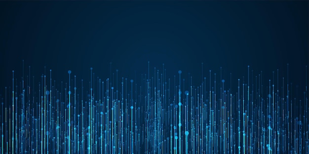 Technologiehintergrund Big-Data-Visualisierungskonzept