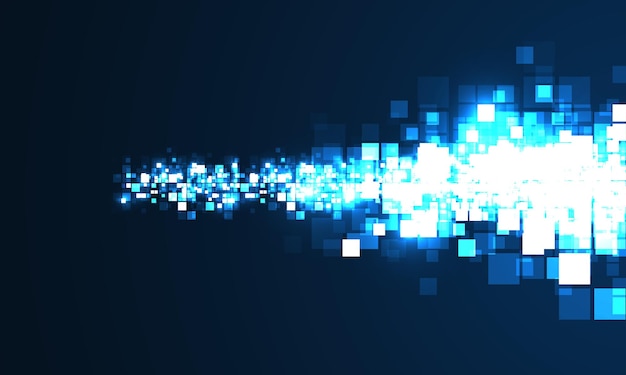 Technologiehintergrund Big-Data-Visualisierungskonzept