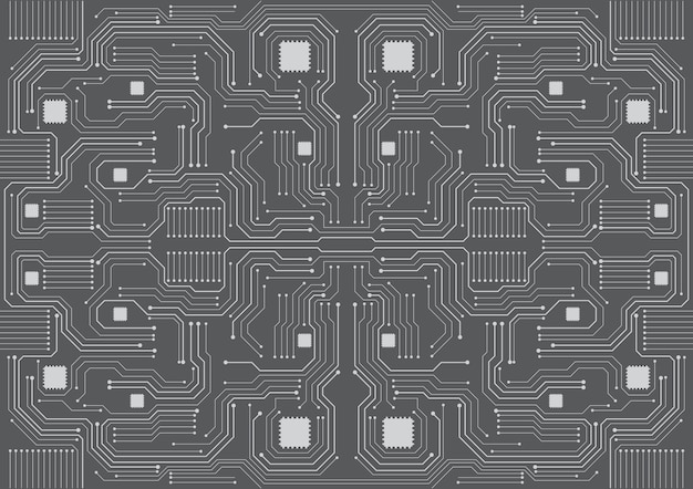 Technologiehintergrund mit hitech digital