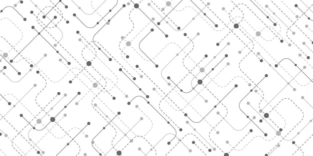 Technologischer abstrakter linearer Hintergrund.