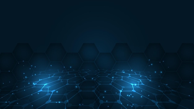 Technologischer Hintergrund Hi-Tech-Kommunikationskonzept