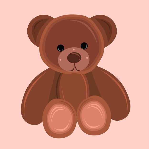 Teddybär-illustration