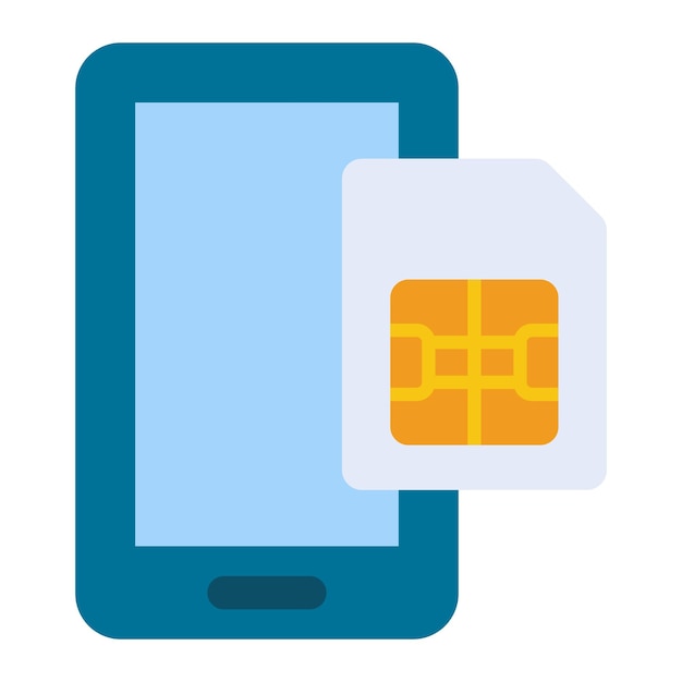 Telefon-SIM-Symbol