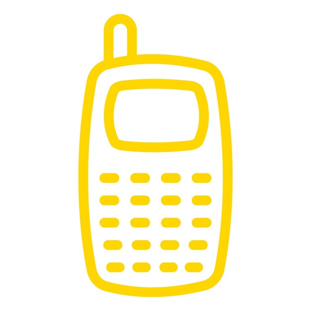 Telefon-Vektor-Ikonen-Design-Illustration