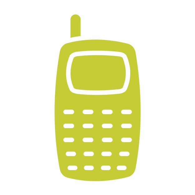 Telefon-Vektor-Ikonen-Design-Illustration