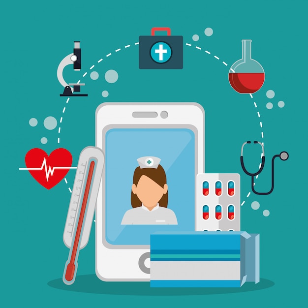 Telemedizin online mit Smartphone