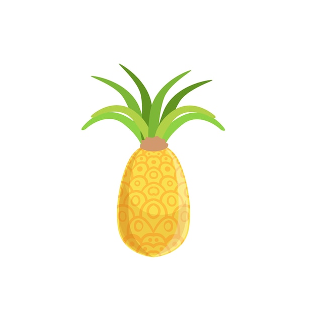 Tellow frische ananas