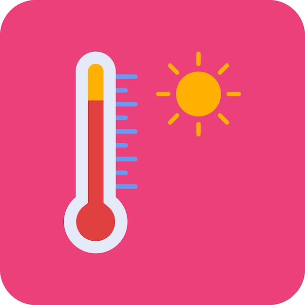 Vektor temperatur-symbol