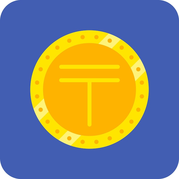 Vektor tenge-symbol