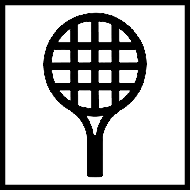 Vektor tennis-silhouette-bild