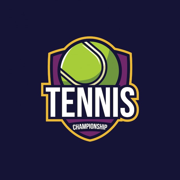 Tennismeisterschaft, american logo sport