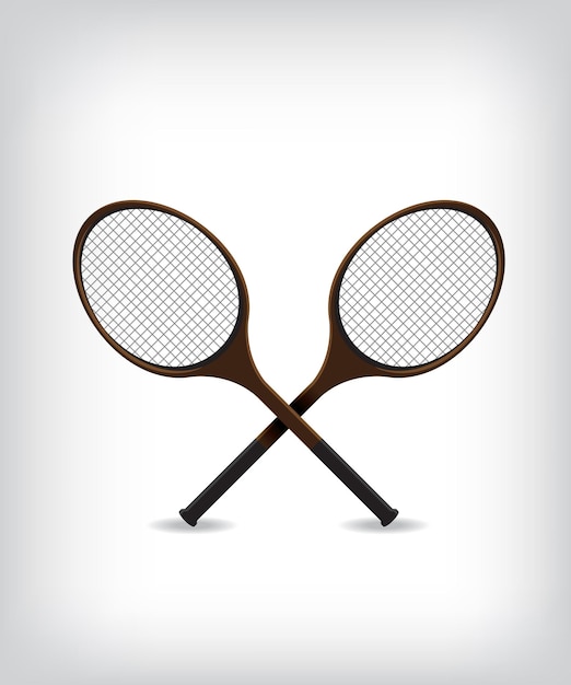 Tennisschläger-illustration