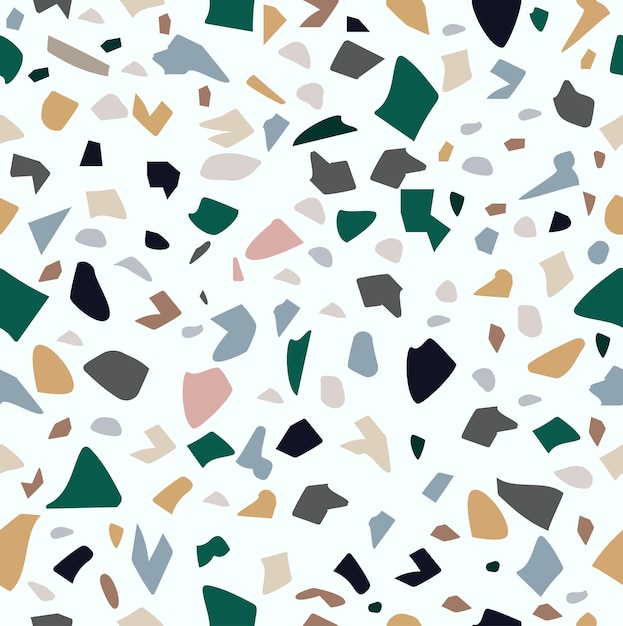 Terrazzo-Boden aus Granito-Stein nahtloses Muster