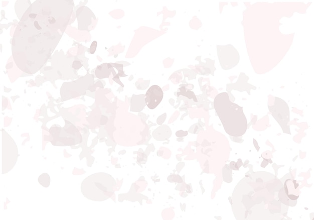 Vektor terrazzo moderne abstrakte vorlage. rosa und graue textur des klassischen italienischen bodenbelags. hintergrund aus steinen, granit, quarz, marmor, beton. venezianischer terrazzo trendige vektorkulisse