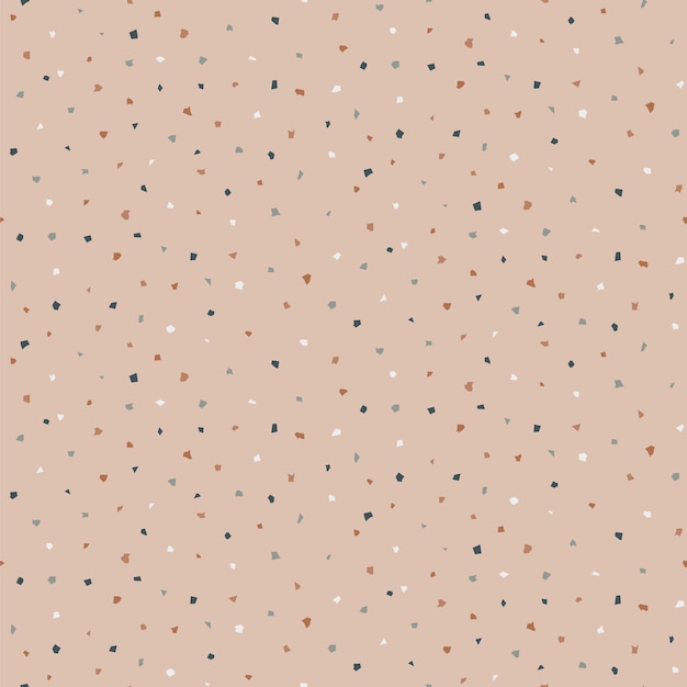 Terrazzo nahtlose Musterdruck im klassischen italienischen Bodenstil