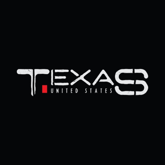 Texas-t-shirt und bekleidungsdesign