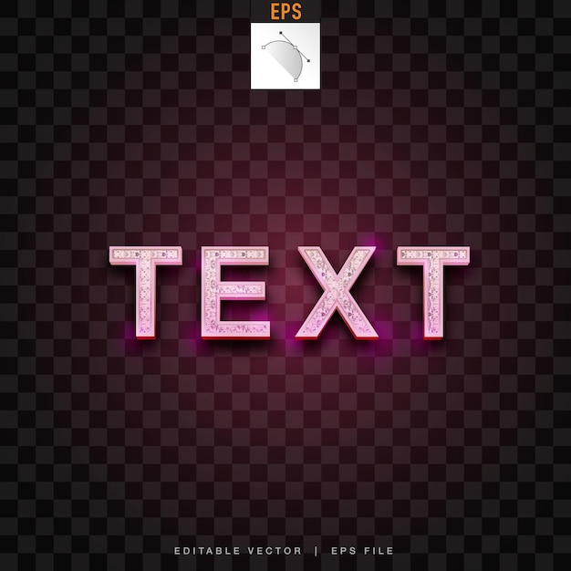 Vektor text-effekt-set 202402_9