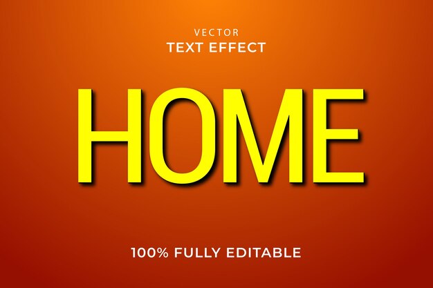 Vektor text-schriftart-effekt