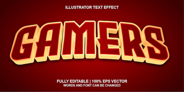 Texteffekt 3d-gamer