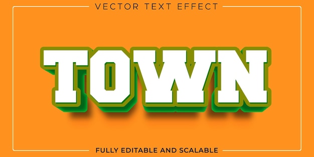 Texteffekt im 3D-Stil