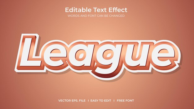 Texteffekt-Liga