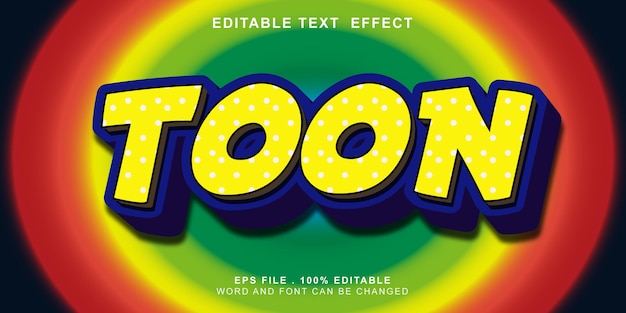 Texteffekt-toon