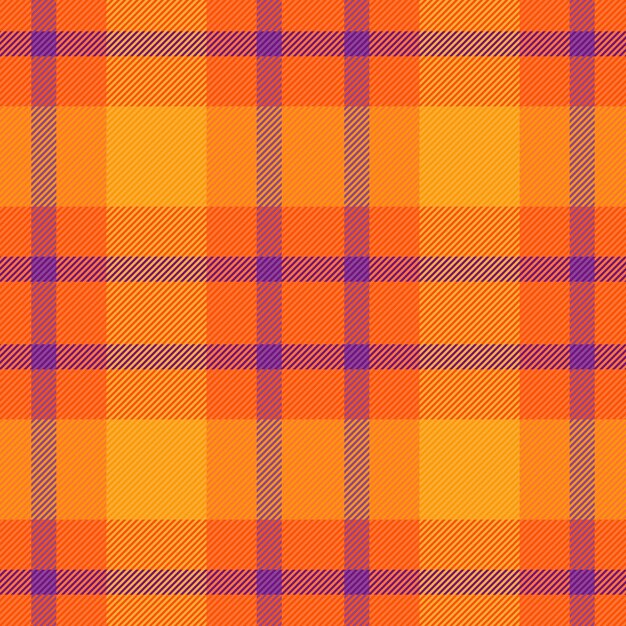 Vektor textile plaid-prüfung von gewebe-textur-tartan mit einem nahtlosen hintergrundvektormuster