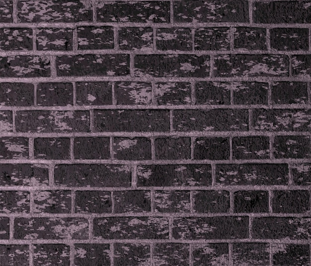 Textur der Wand aus purpurfarbener Ziegelstein