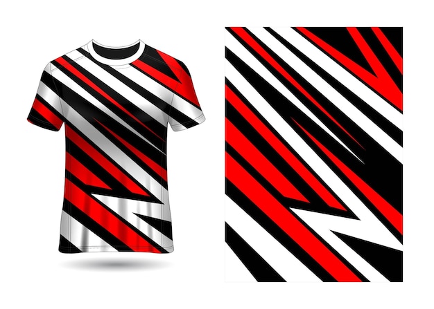 Textur Racing Sports Jersey Design für Rennspiele Motocross Radfahren Vektor