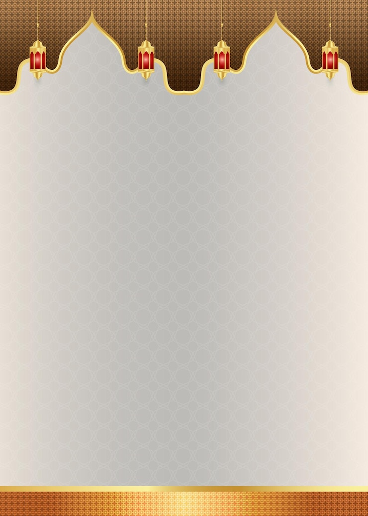 Vektor textur ramadhan kareem oder ramadhan ramzan ramazan islamisches muster grenze milad un nabi eid al fitr m