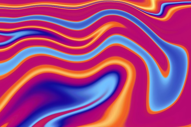 Texturierte Hintergründe aus flüssigem Marmor Wellenförmige psychedelische Hintergründe Abstrakte Malerei für Wed-Design