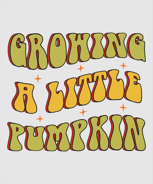 Vektor thanksgiving retro thanksgiving svg, retro wellig groovy dankbar mama premium vector