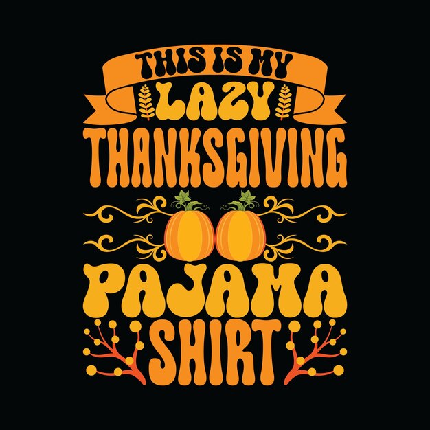 Vektor thanksgiving-svg-design