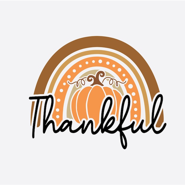 Vektor thanksgiving-t-shirt-design in svg